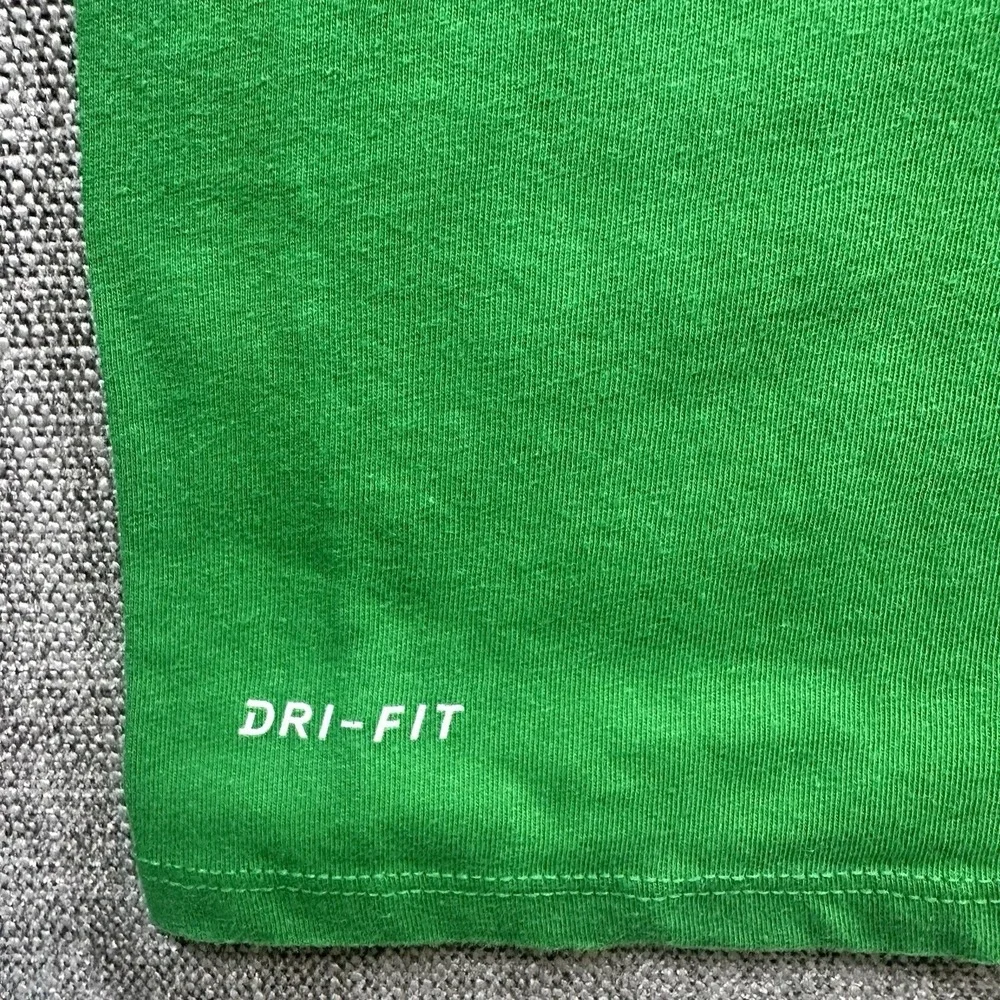 Nike Just Do It T-Shirt Mens 3XL Green Graphic Tee Short Sleeve‎ Athletic Casual